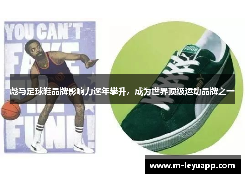 彪马足球鞋品牌影响力逐年攀升，成为世界顶级运动品牌之一