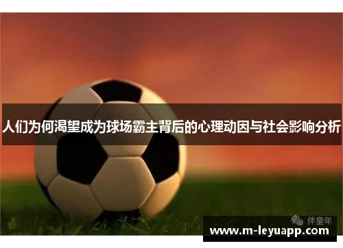 人们为何渴望成为球场霸主背后的心理动因与社会影响分析