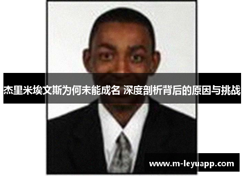 杰里米埃文斯为何未能成名 深度剖析背后的原因与挑战
